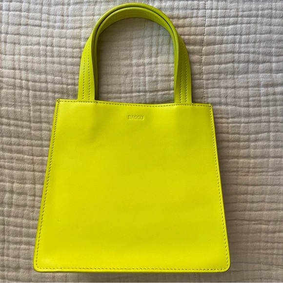 Baggu Small Leather Tote - Picture 11 of 14